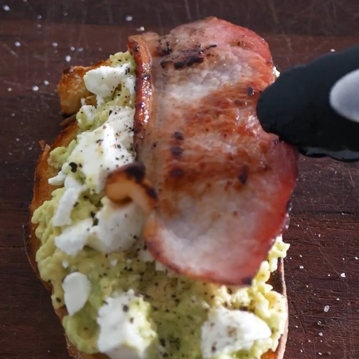 Bacon, Goat Cheese and Avocado Toast – Harris Farm Markets