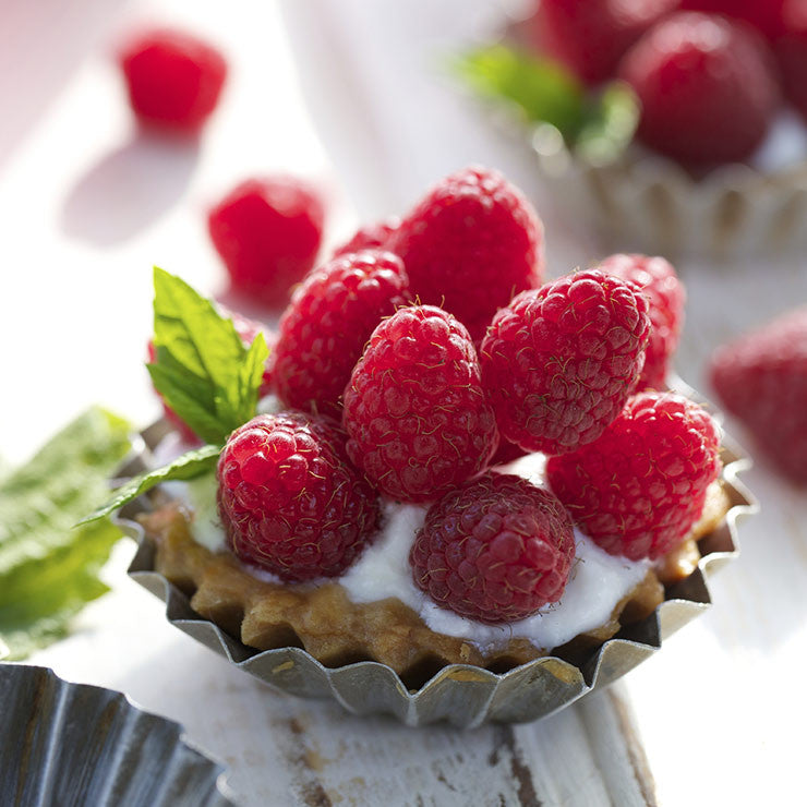 Mini raspberry tarts - Recipe from Harris Farm Markets
