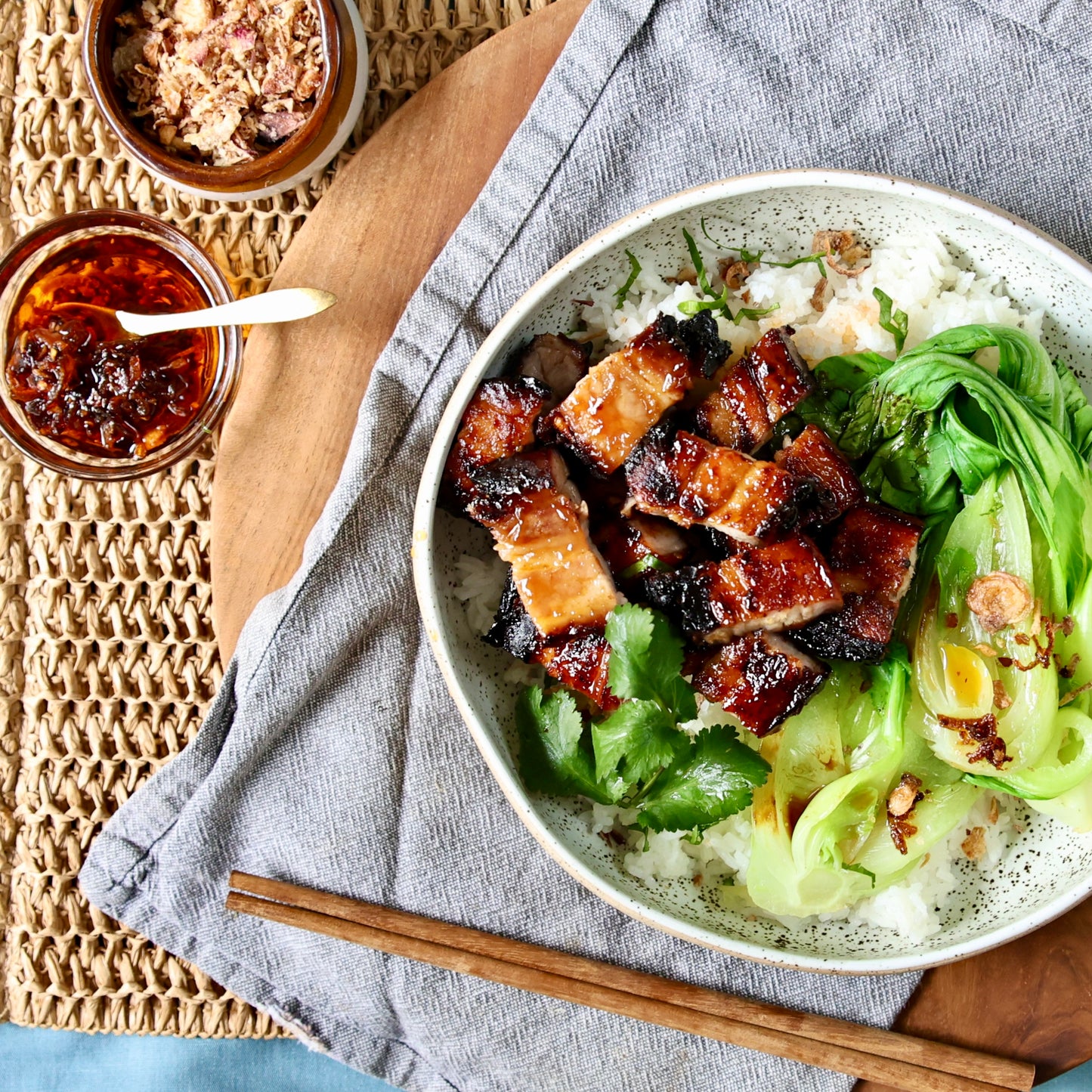 Miso and Maple Pork Bites