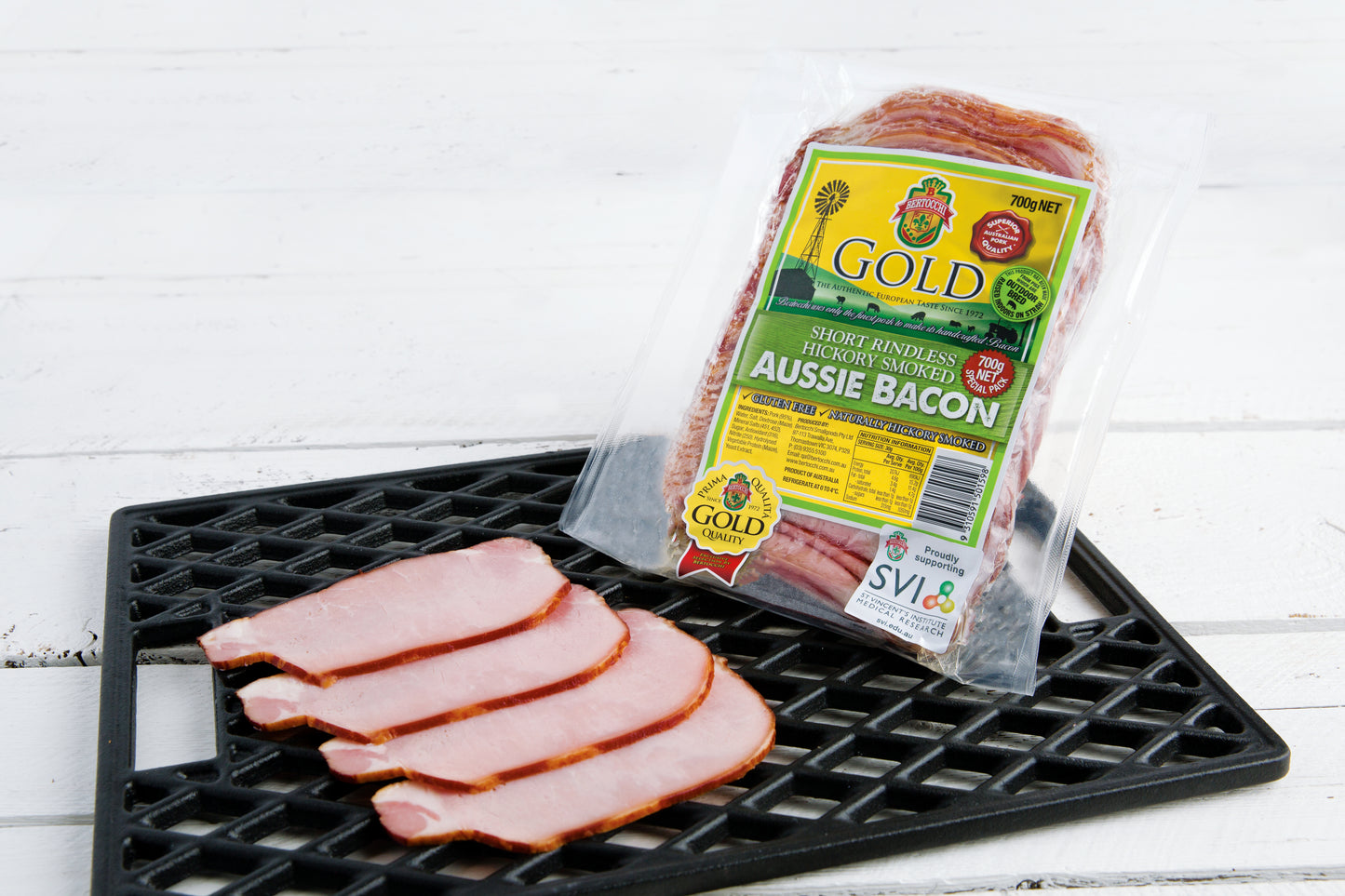 Bertocchi Aussie Short Cut Bacon 700g