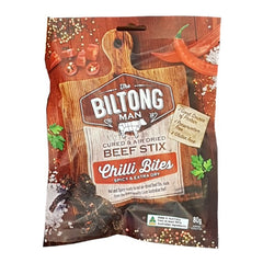 The Biltong Man Beef Chilli Bites 80g
