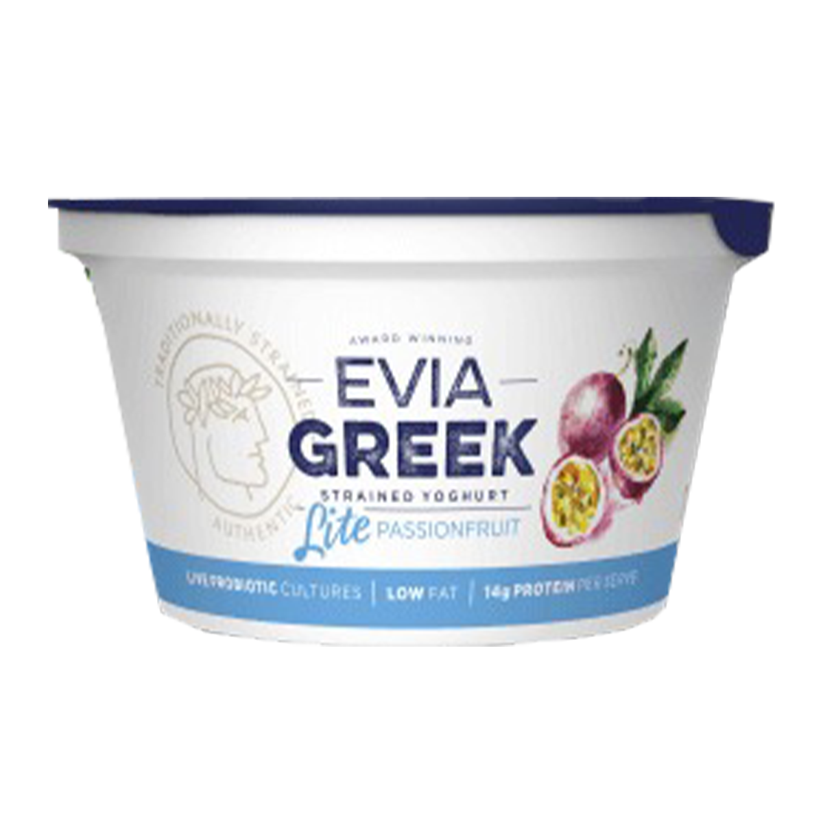 Evia Passionfruit Lite Yoghurt 170g