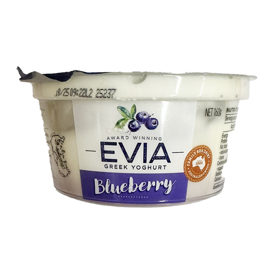 Evia Blueberry Yoghurt 160g