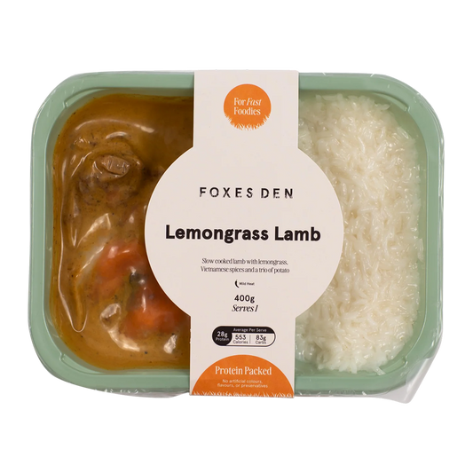 Foxes Den Lemongrass Lamb 400g
