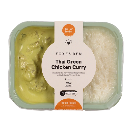 Foxes Den Thai Green Chicken Curry 400g