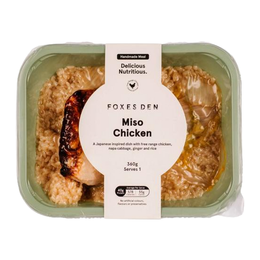 Foxes Den Miso Chicken 360g