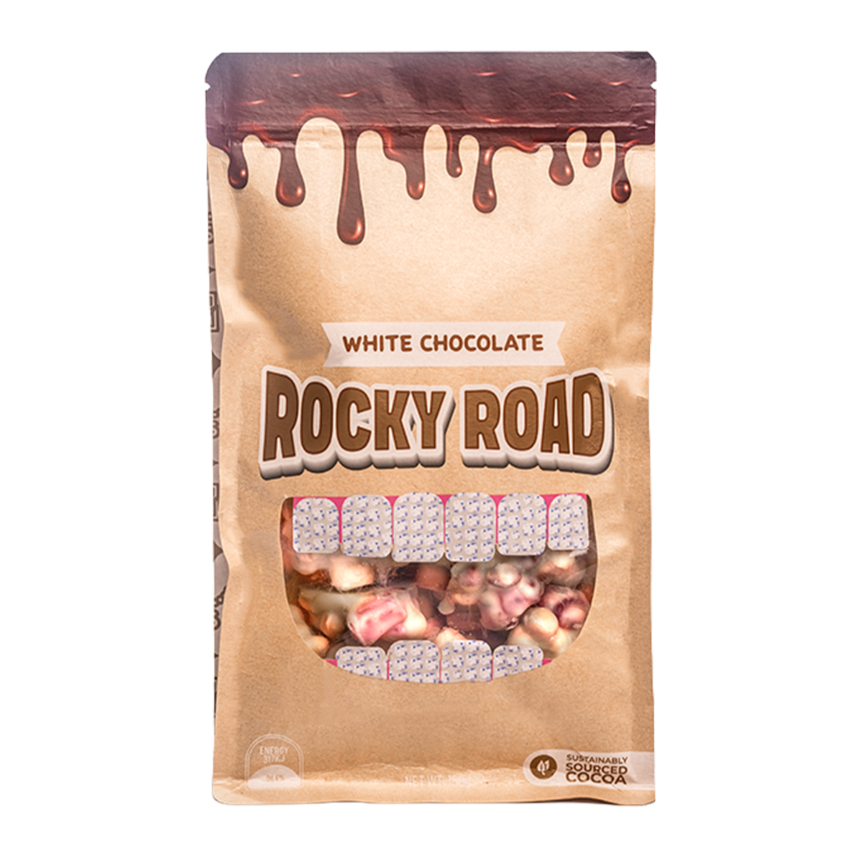 Choc'd Full Rocky Road White Chocolate 150g