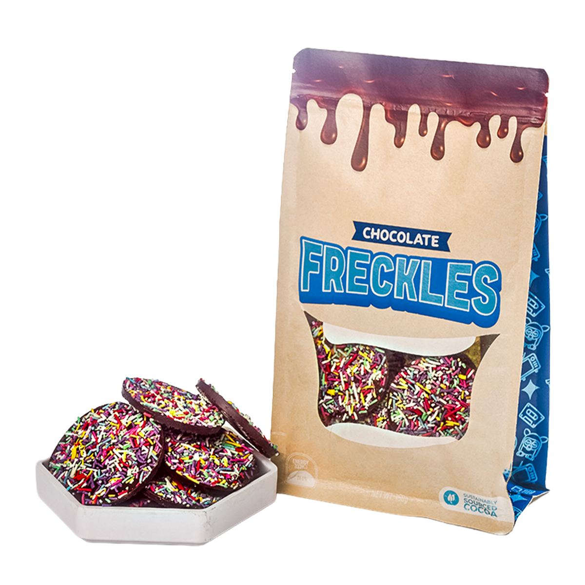 Choc'd Full Chocolate Freckles 150g