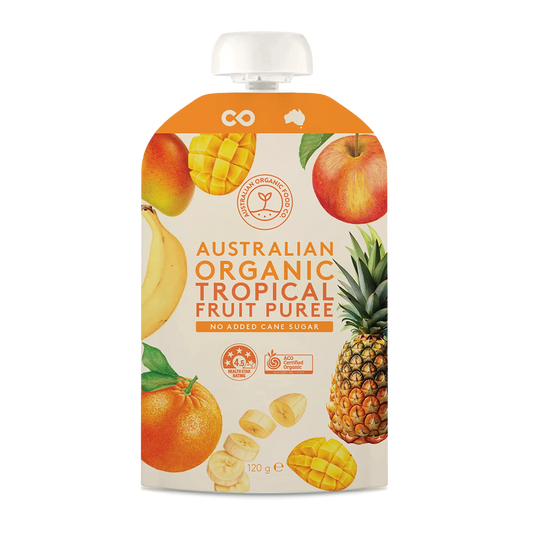 Australian Organic Food Co. Tropical Fruit Puree 120g