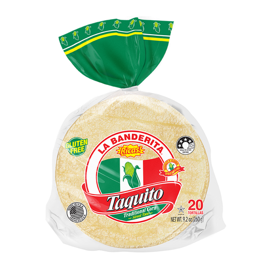 La Banderita Gluten Free Taquito Traditional Corn Tortillas 260g