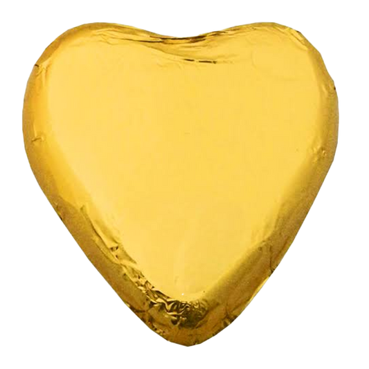 Pink Lady Dark Chocolate Gold Heart 30g