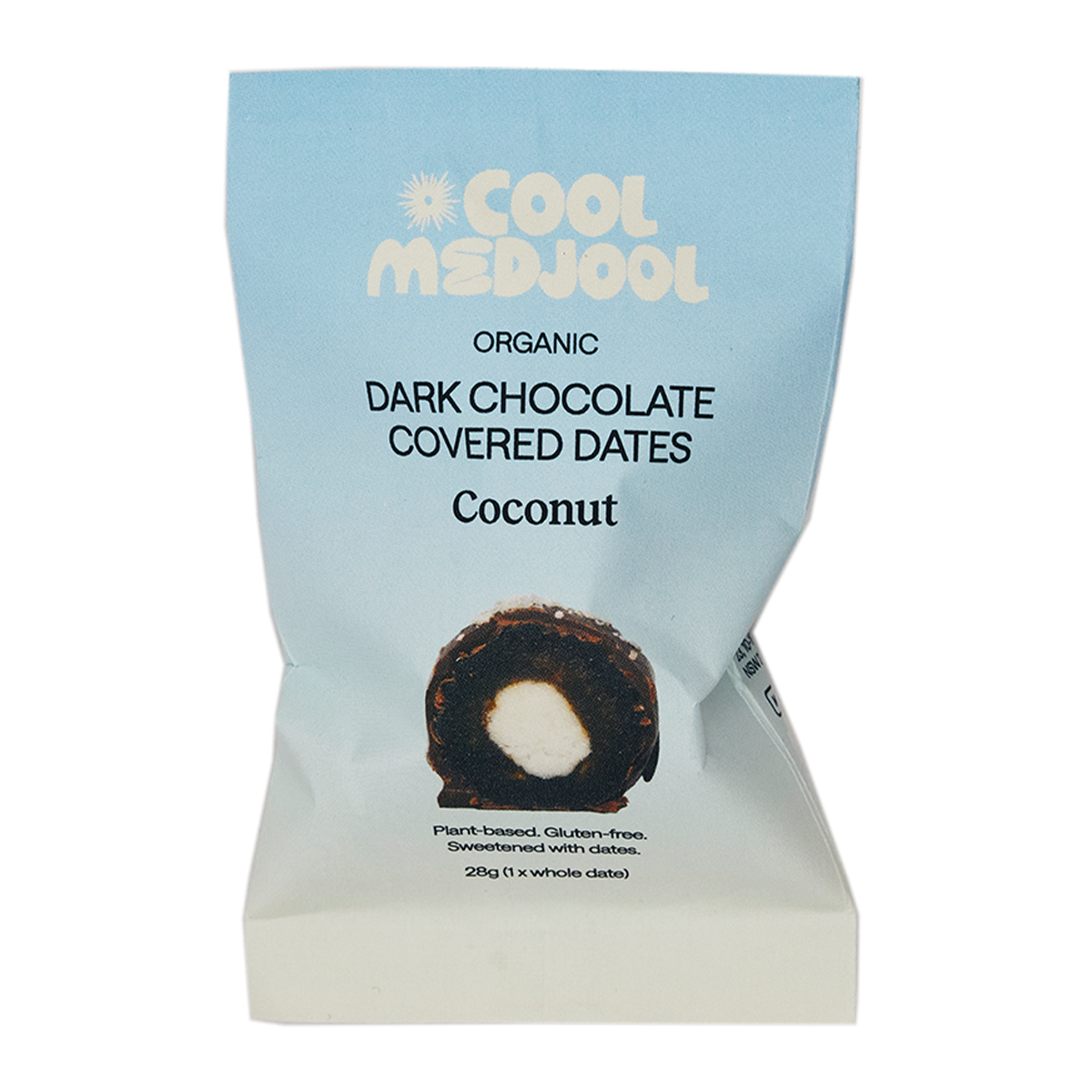 Cool Medjool Coconut Organic Dark Chocolate Covered Dates 28g