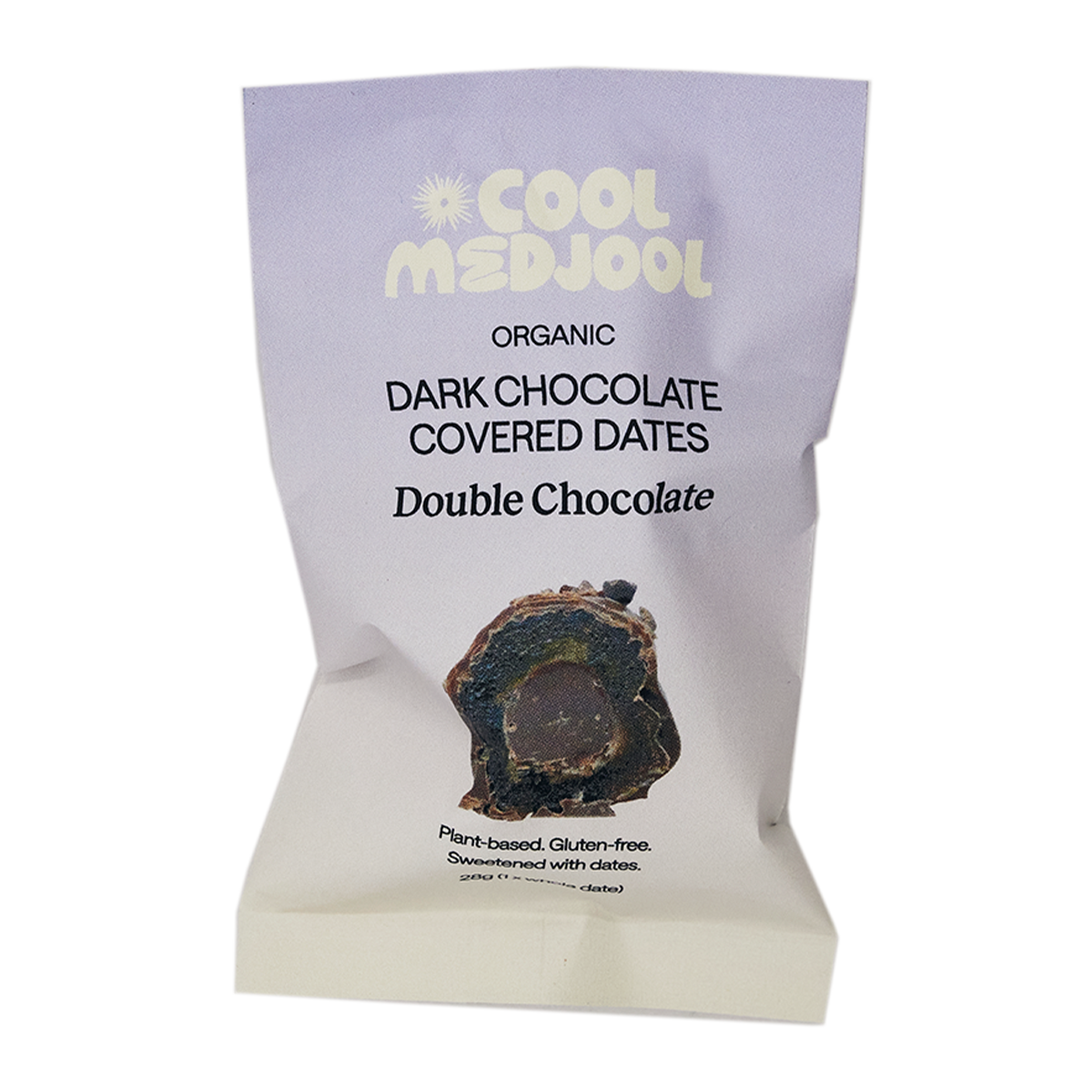 Cool Medjool Double Chocolate Organic Dark Chocolate Covered Dates 28g