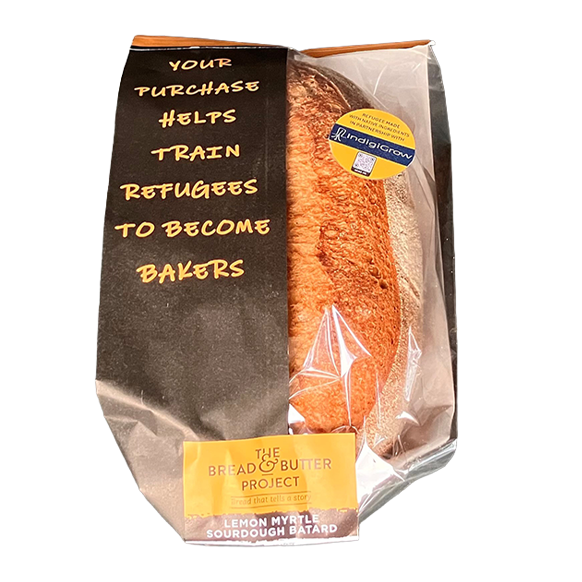 The Bread & Butter Project Lemon Myrtle Sourdough Batard 700g