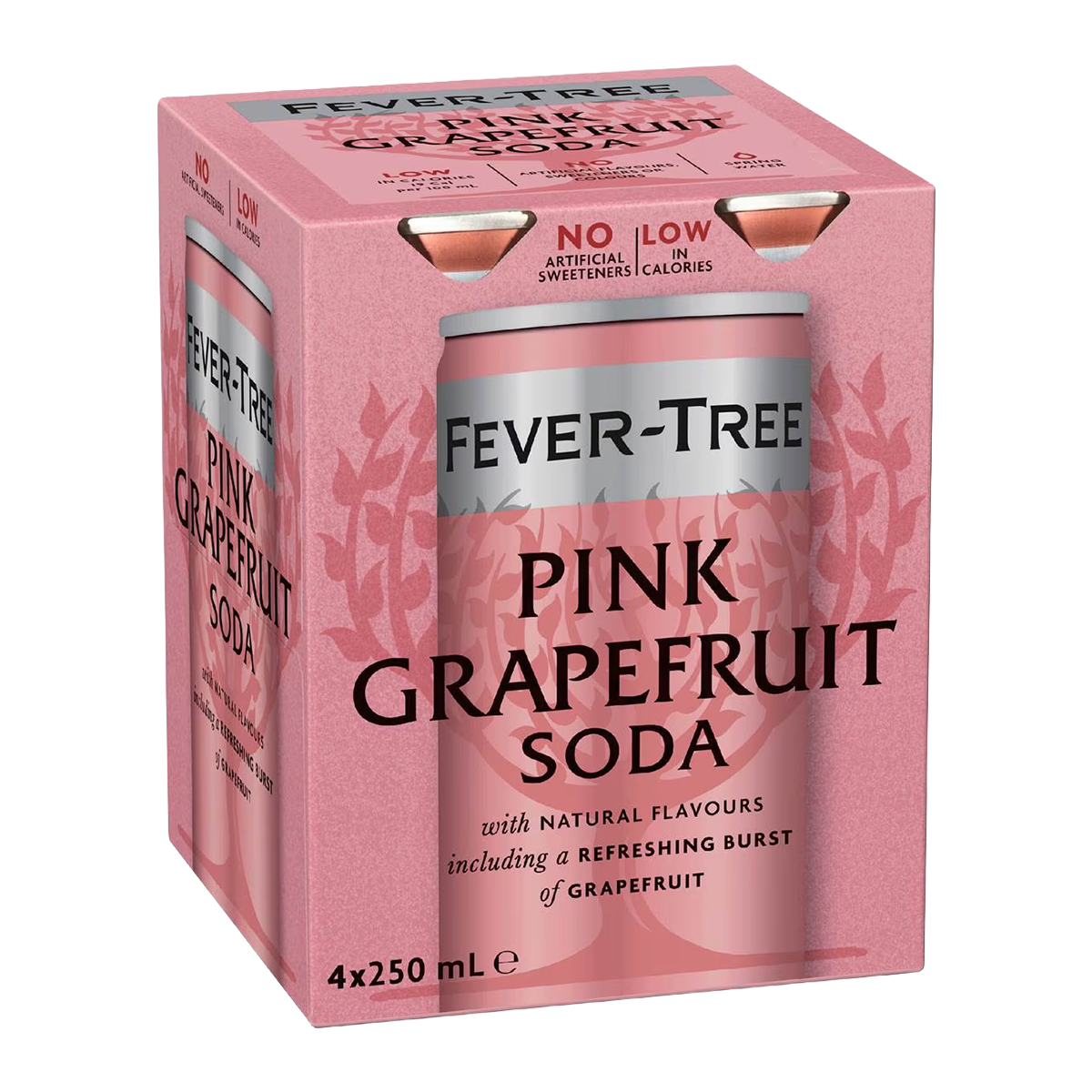 Fever Tree Pink Grapefruit Soda x4 250ml