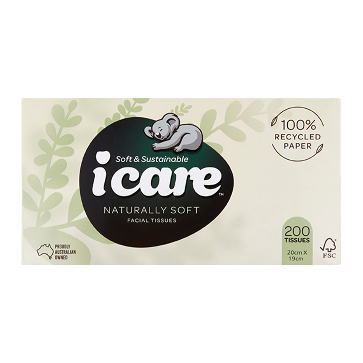icare Facial Tissue 200 Sheets