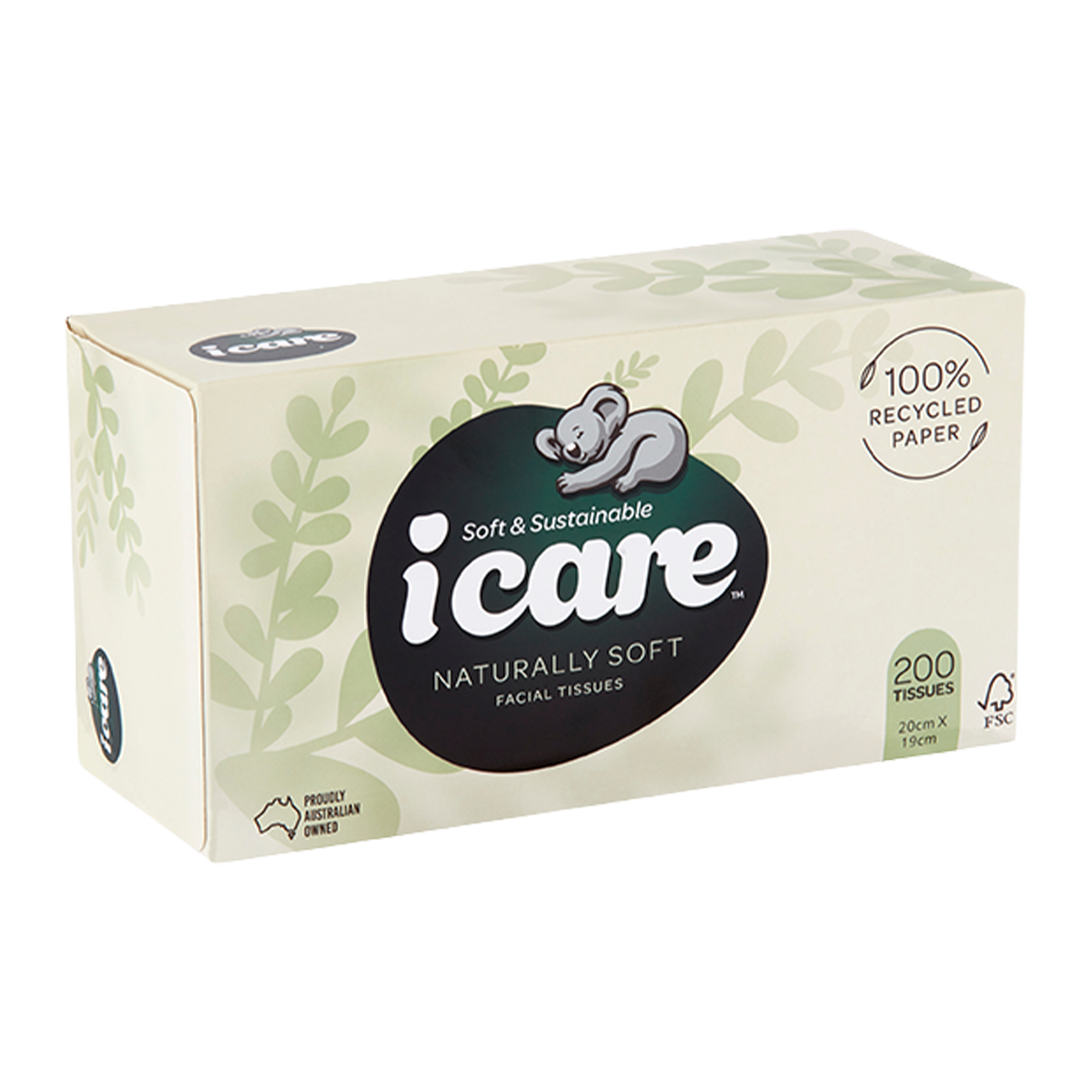 icare Facial Tissue 200 Sheets