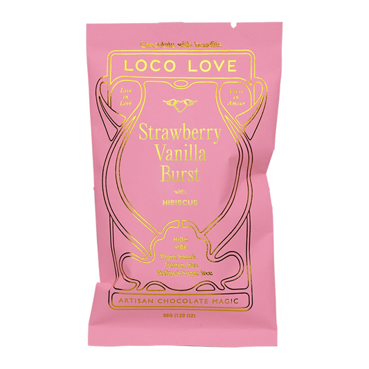 Loco Love Strawberry Vanilla Burst with Hibiscus 35g
