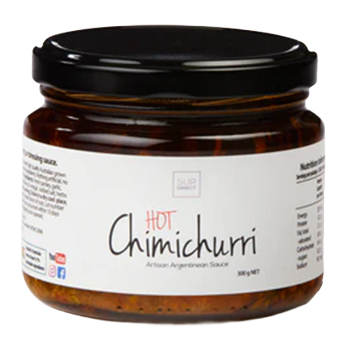 Sur Direct Hot Chimichurri 300g