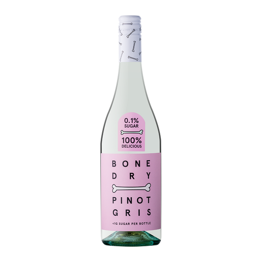Bone Dry Pinot Gris Wine 750ml