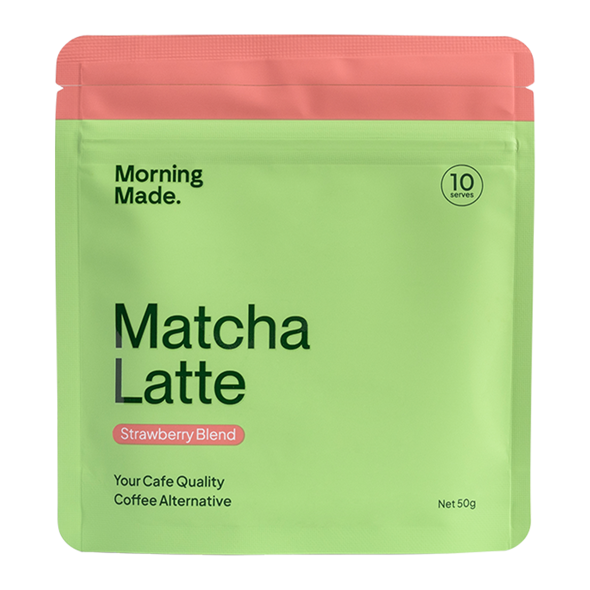 Morning Made Matcha Latte Strawberry Blend 50g