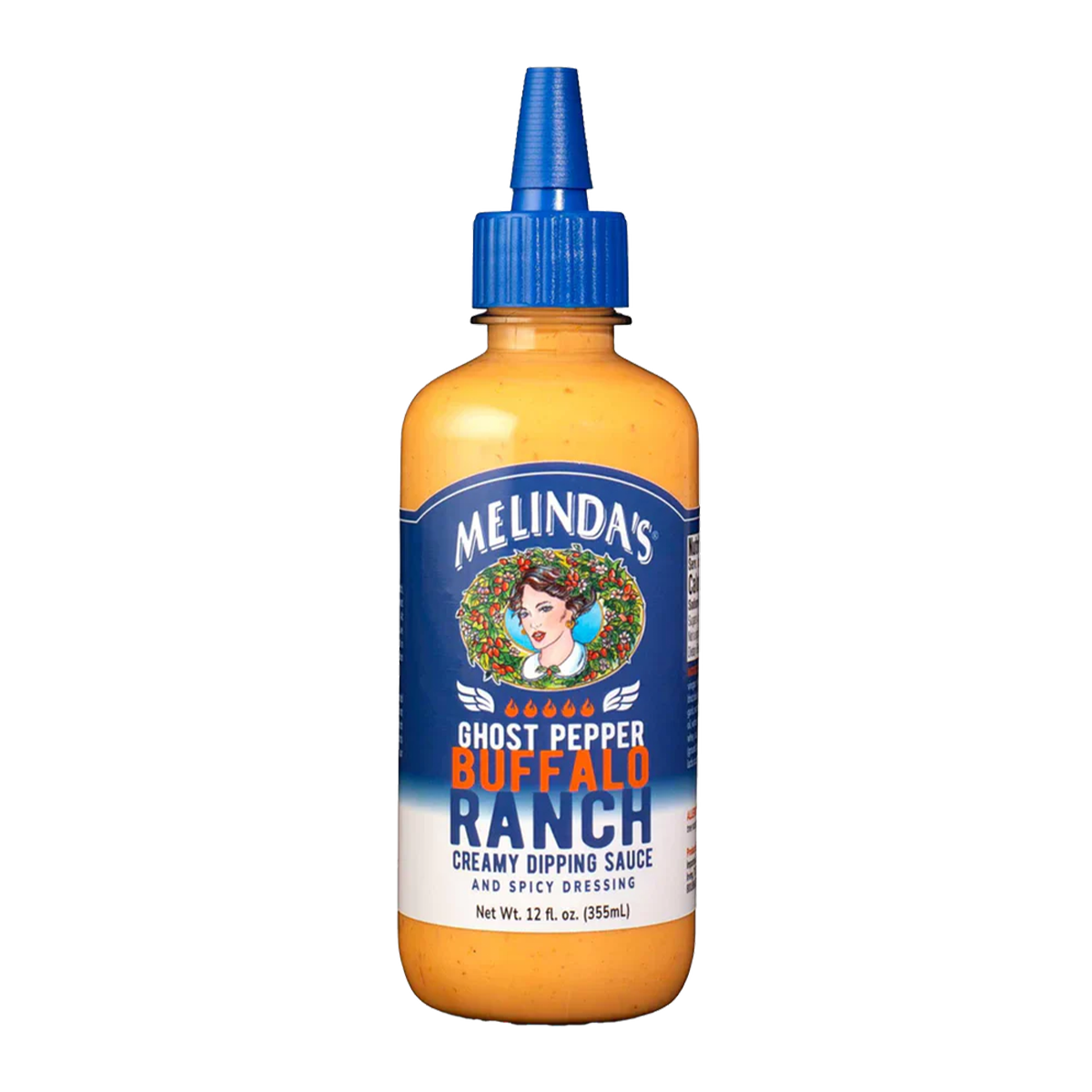 Melindas Ghost Pepper Buffalo Ranch Sauce 355ml