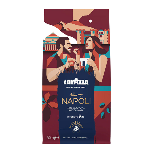 Lavazza Tales of Italy Napoli Whole Beans Coffee 500g