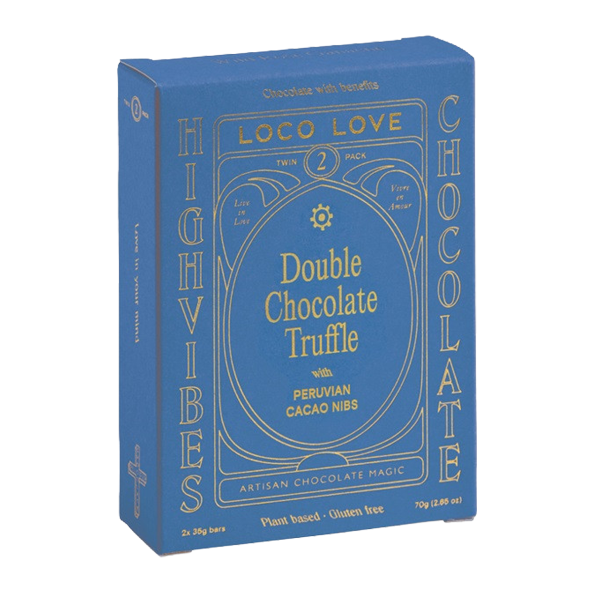 Loco Love Double Chocolate Truffle Twin Pack 70g