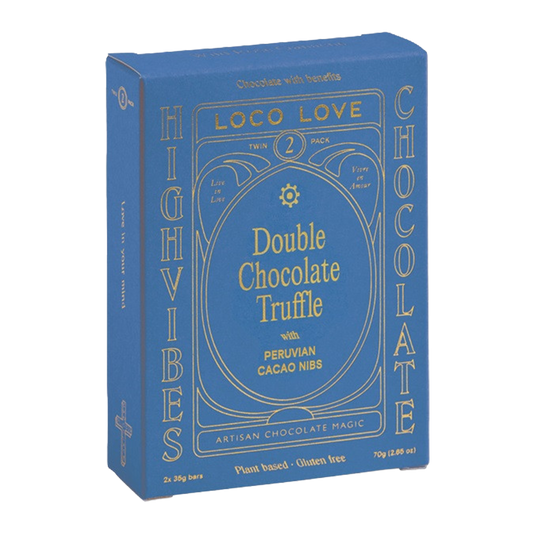 Loco Love Double Chocolate Truffle Twin Pack 70g