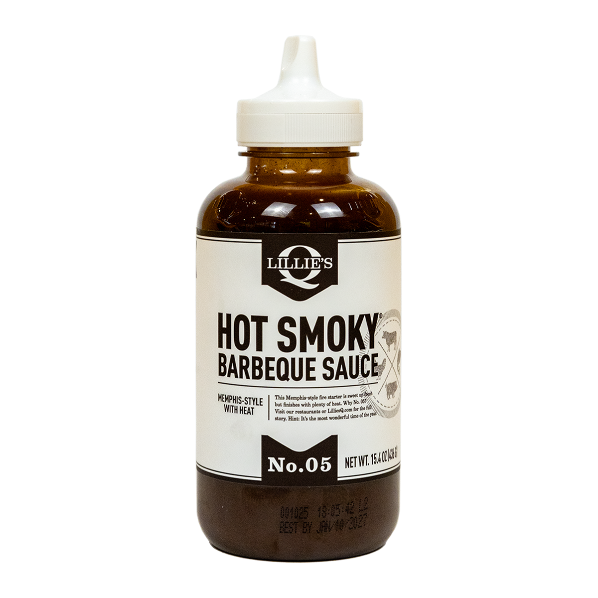 Lilie's Hot Smokey Barbeque Sauce 380ml