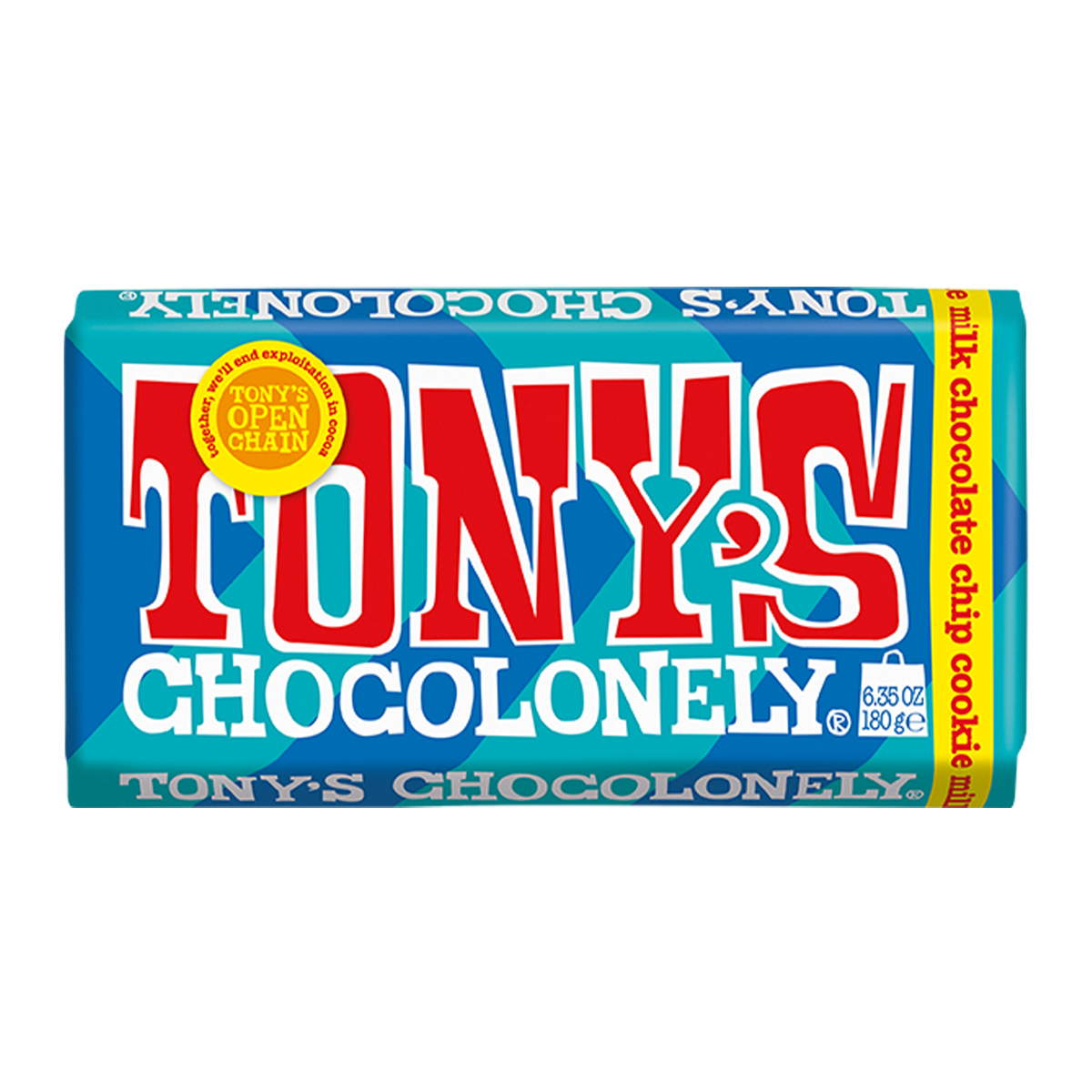 Tony's Chocolonely Milk Chocolate Chip Cookie 180g