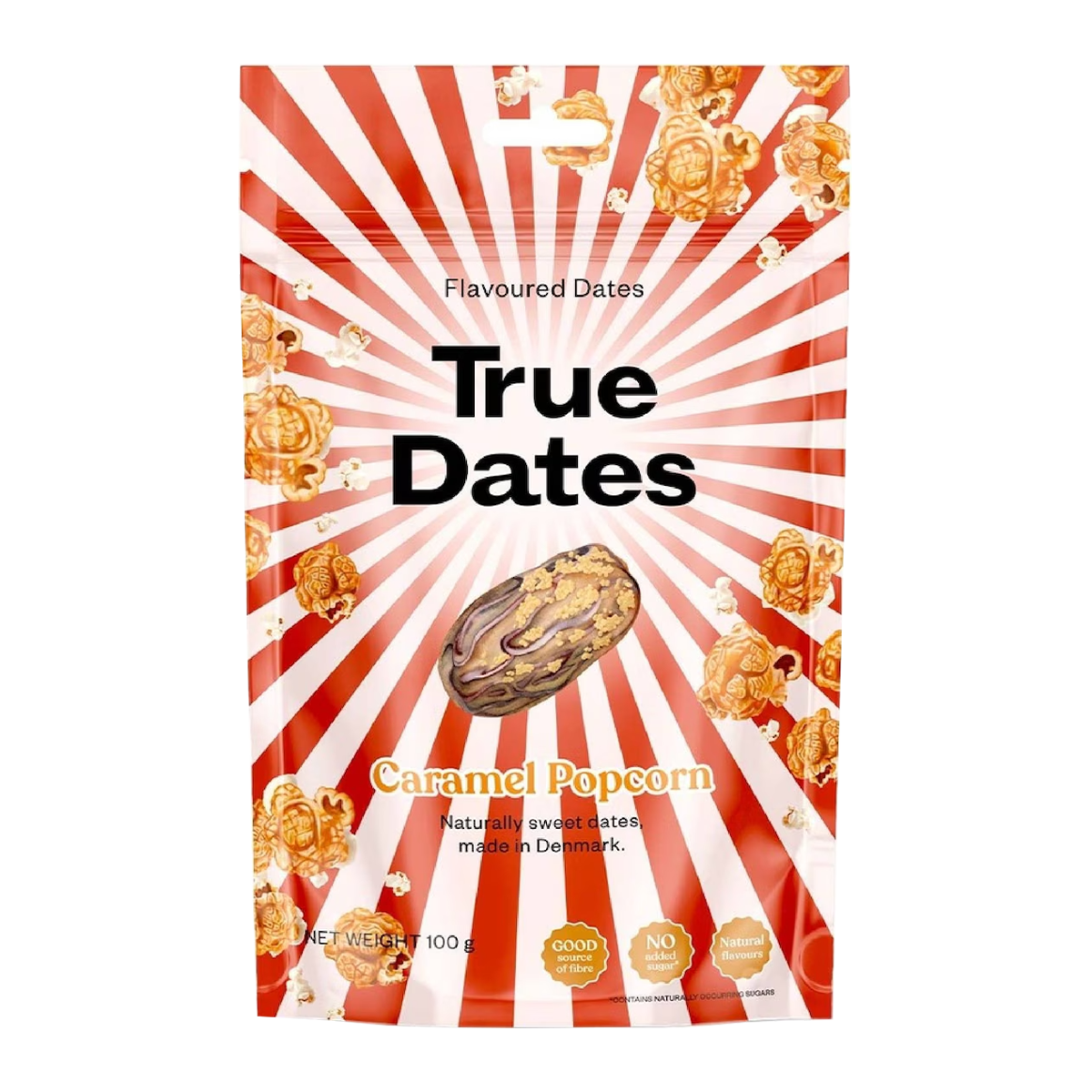 True Co. Dates Caramel Popcorn 100g