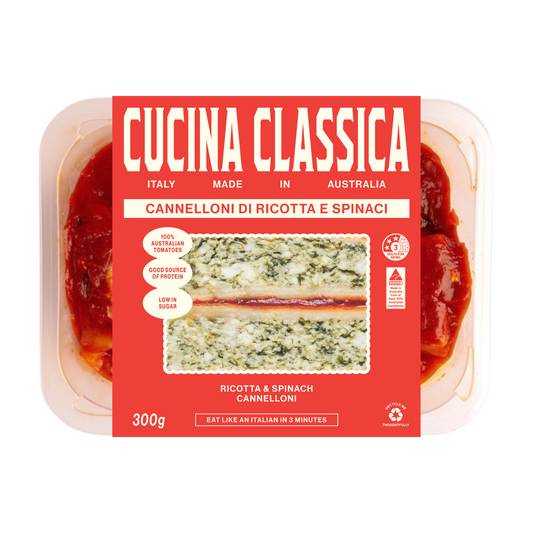Cucina Classica Cannelloni Ricotta and Spinach 300g
