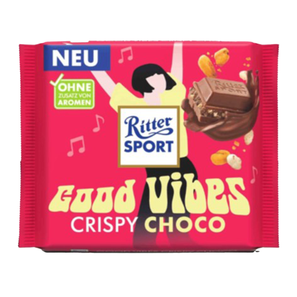 Ritter Sport Good Vibes Crispy Choco 100g