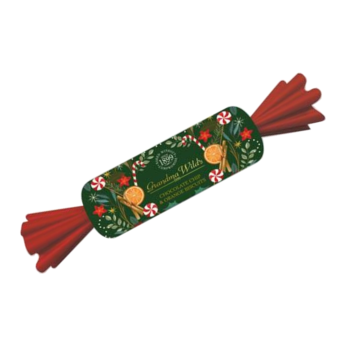 Grandma Wild Chocolate Chip Biscuits Candy Cane 150g