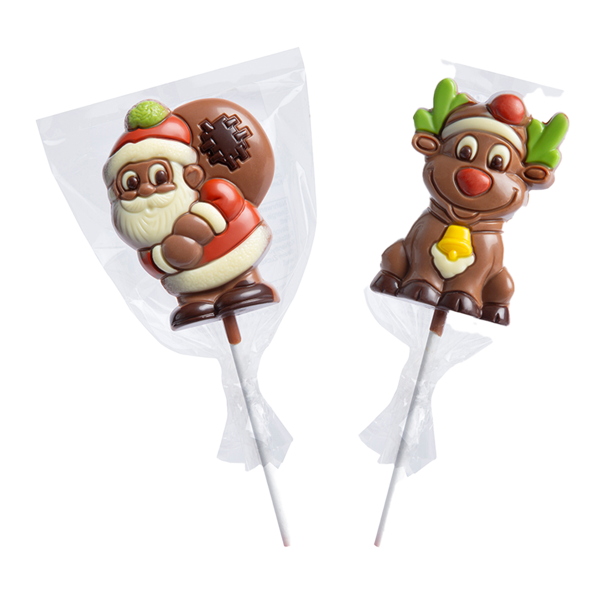 Martinez Lollipop Reindeer and Santa 30g