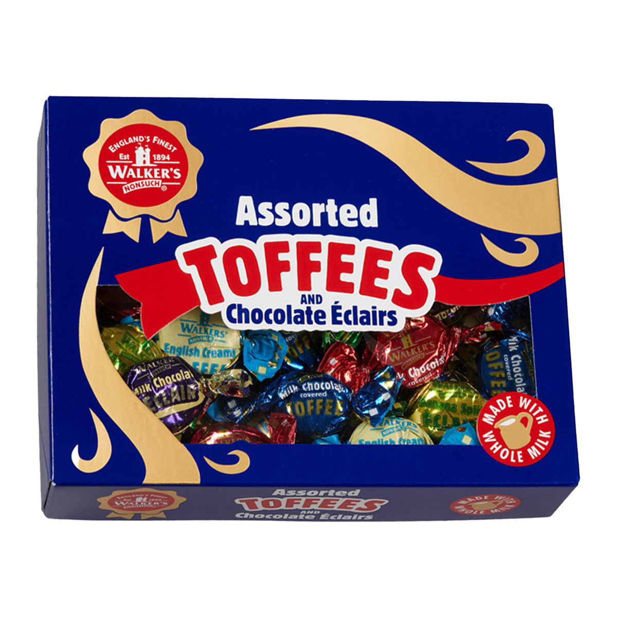 Walkers Shortbread Toffee Chocolate Eclair 350g