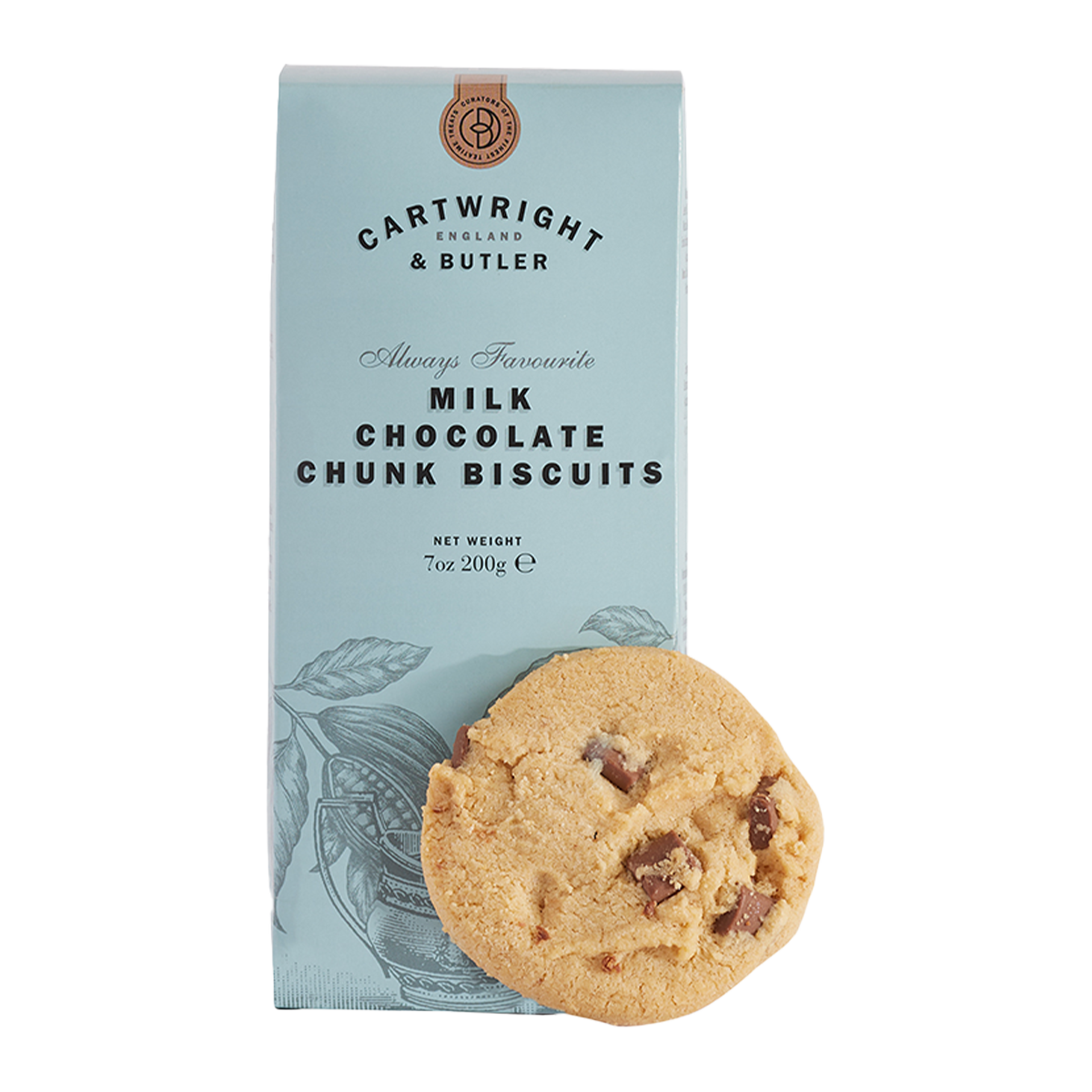 Cartwright and Butler Milk Chocolate Chunky Biscuits 200g