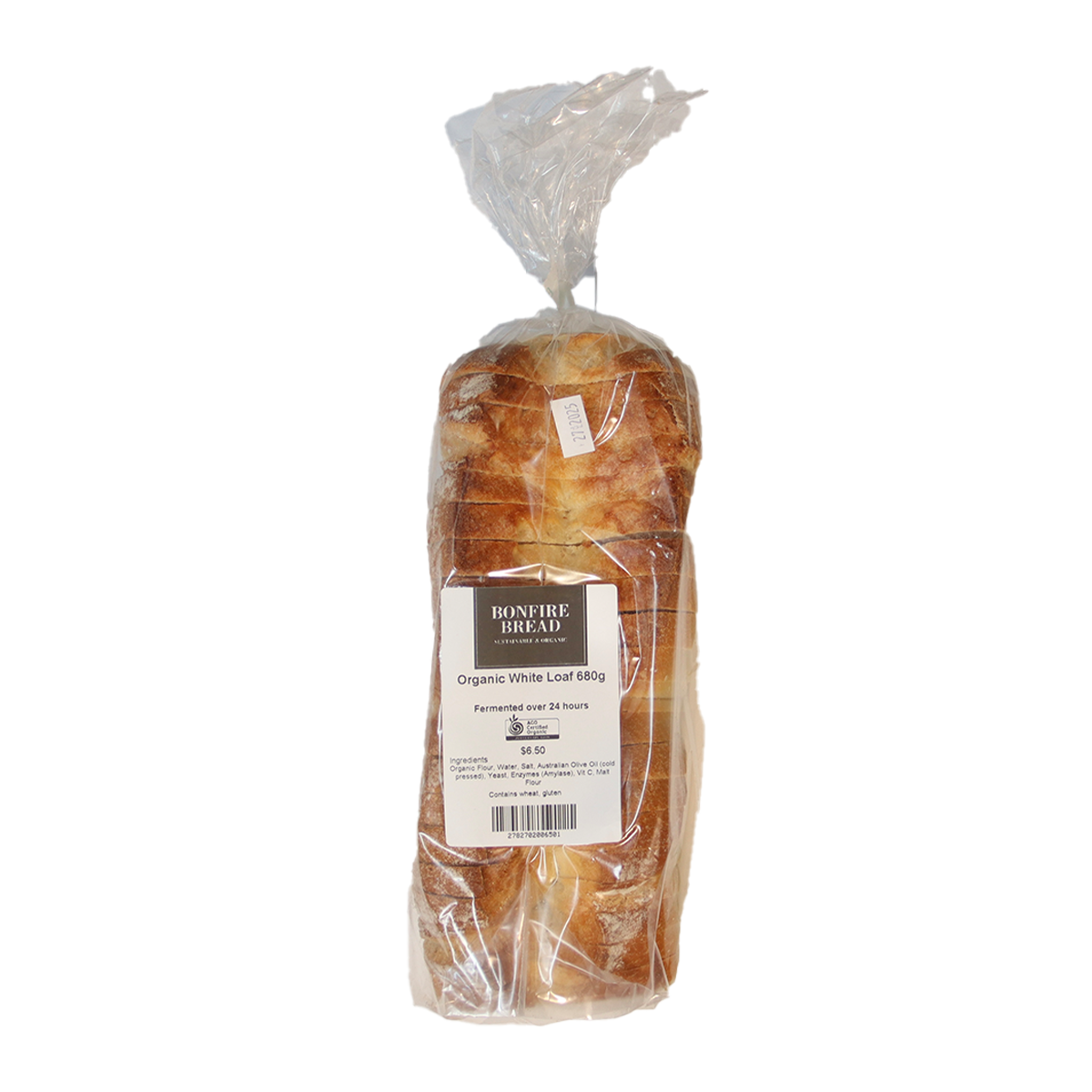 Bonfire Bread Organic White Loaf 680g