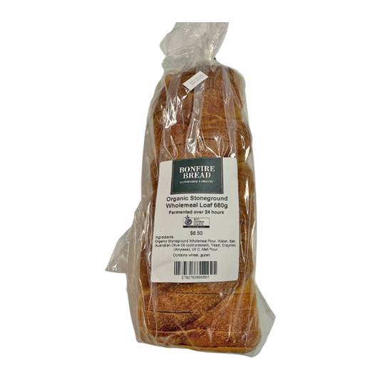Bonfire Bread Organic Stoneground Loaf 680g
