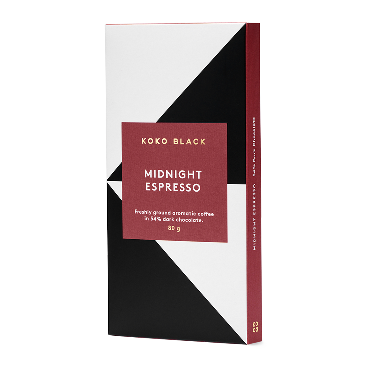 Koko Black Dark Chocolate Midnight Espresso 80g