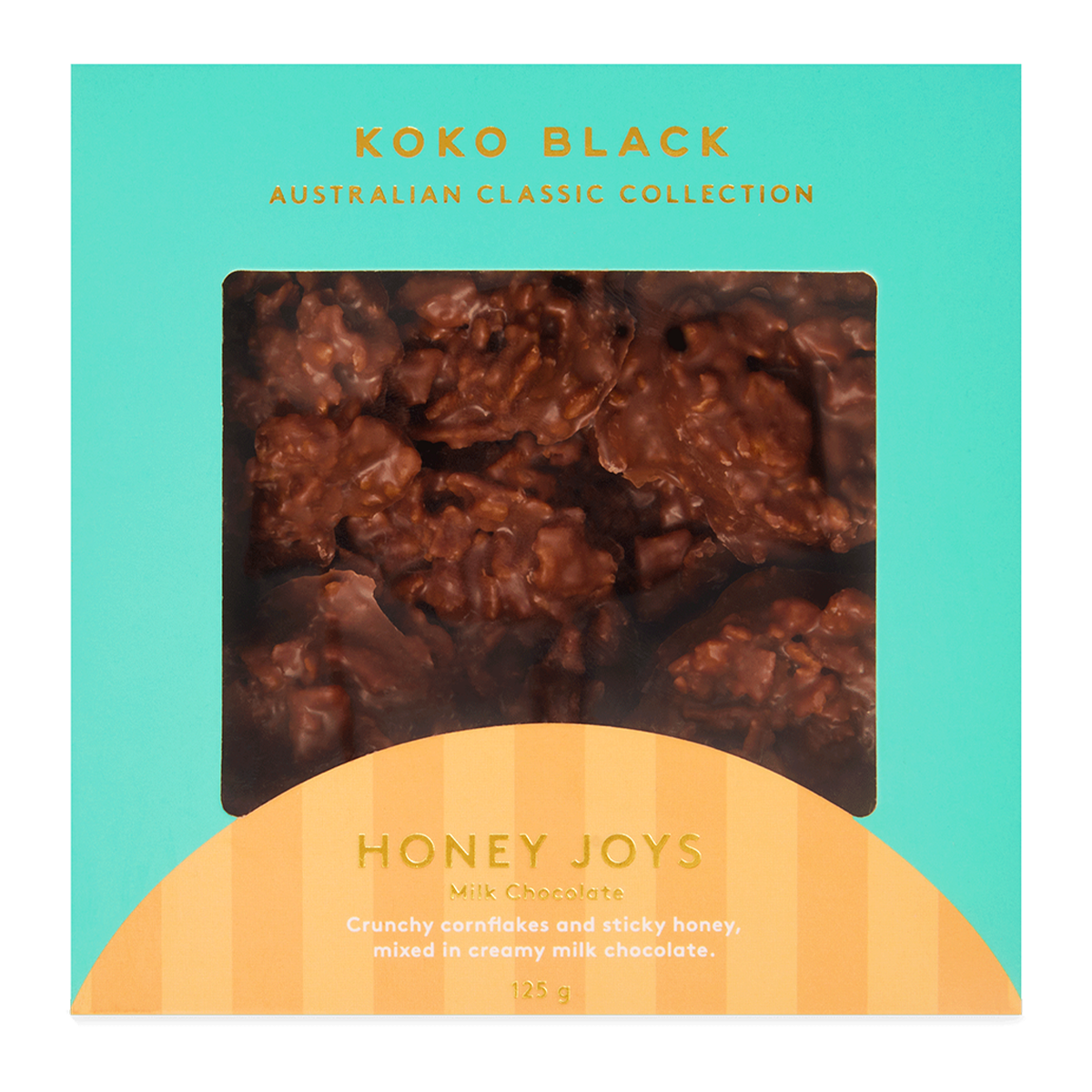 Koko Black Milk Chocolate Honey Joys 125g