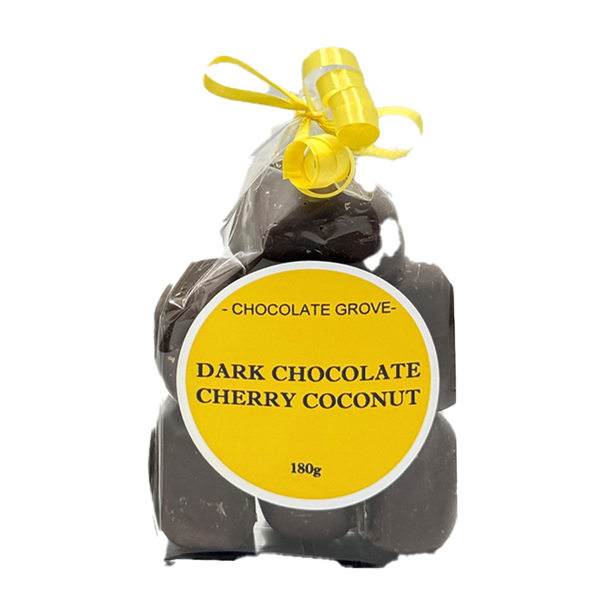 Chocolate Grove Dark Chocolate Cherry Coconut 180g