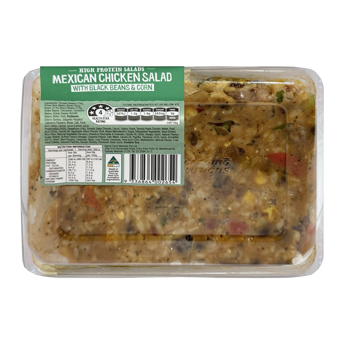 Harris Farm Mexican Chicken Salad 350g