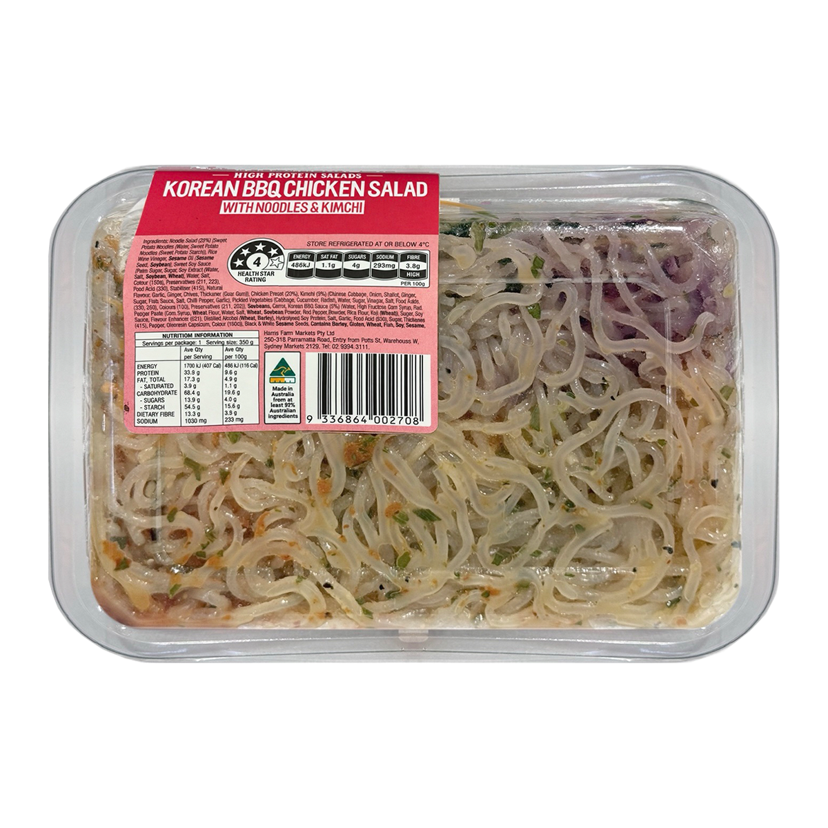 Harris Farm Korean BBQ Chicken Salad 350g