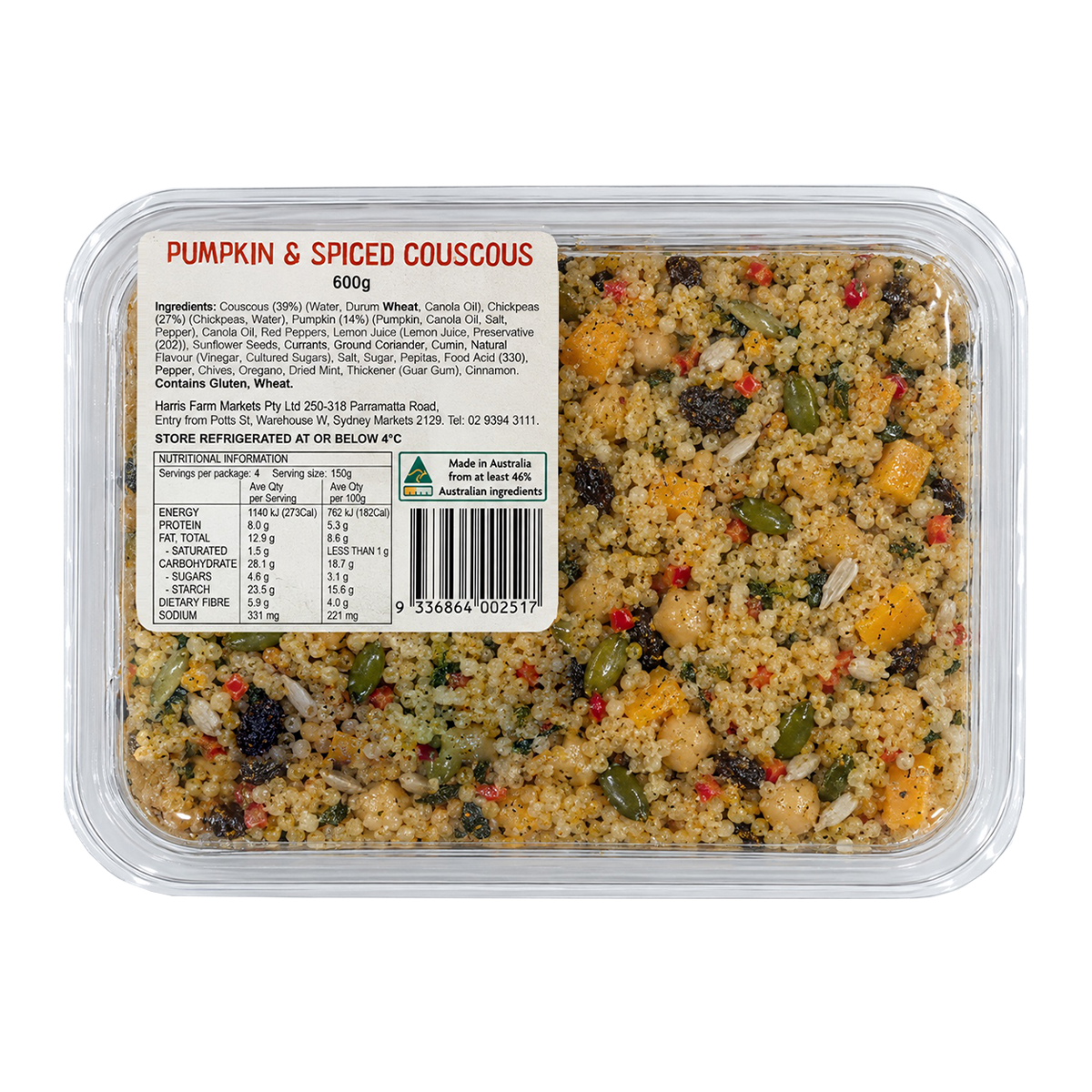 Harris Farm Pumpkin Couscous Salad 600g