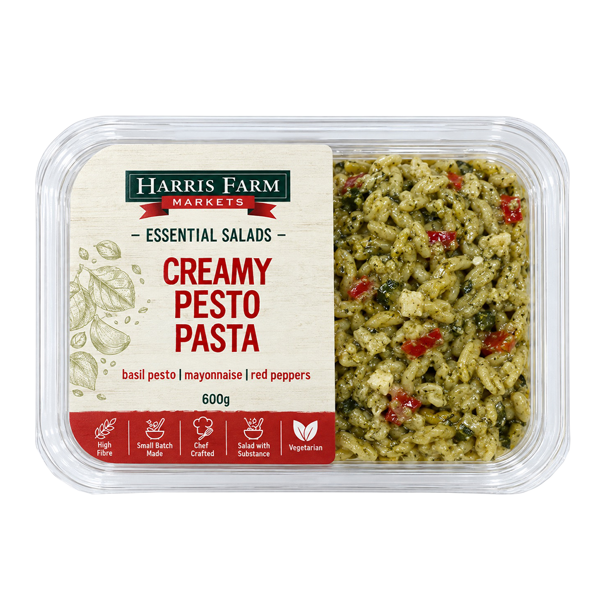 Harris Farm Creamy Pesto Pasta Salad 600g