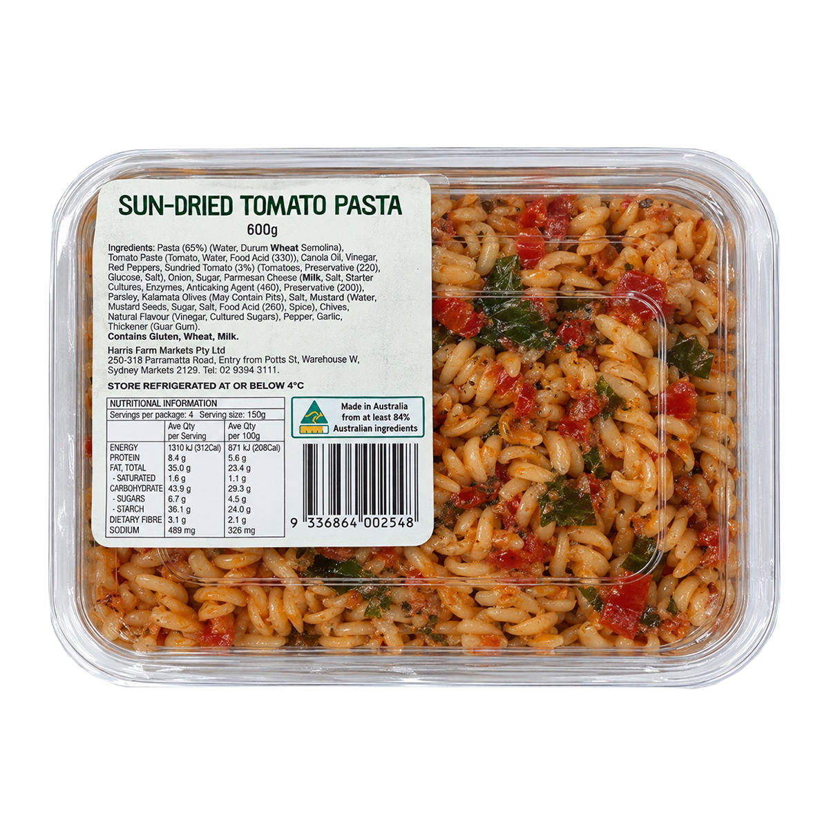 Harris Farm Sundri Tomato Pasta Salad 600g