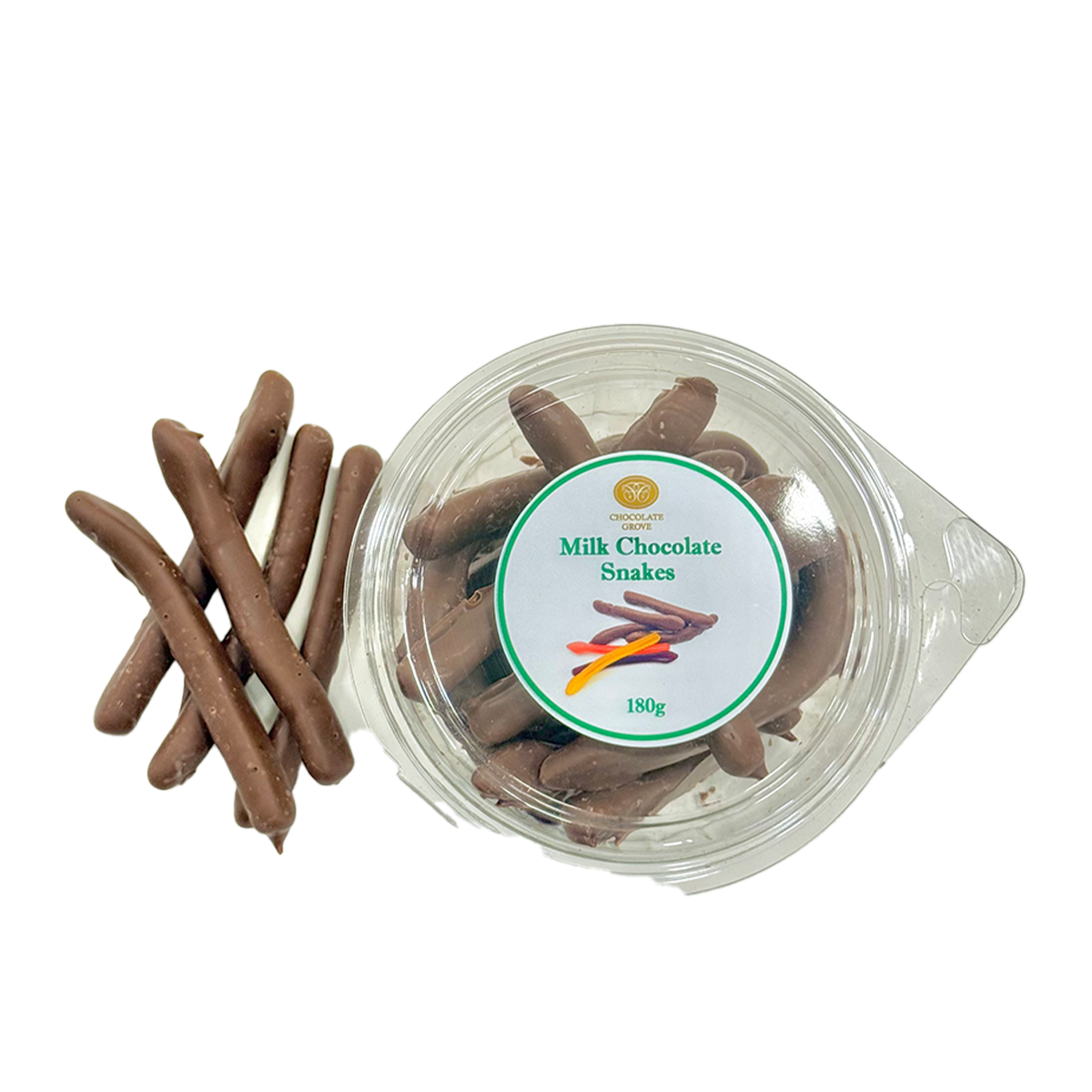 Chocolate Grove Milk Chocolate Snakes 180g