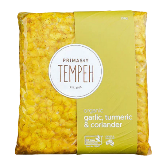 Primasoy Organic Garlic, Turmeric & Coriander Tempeh 260g